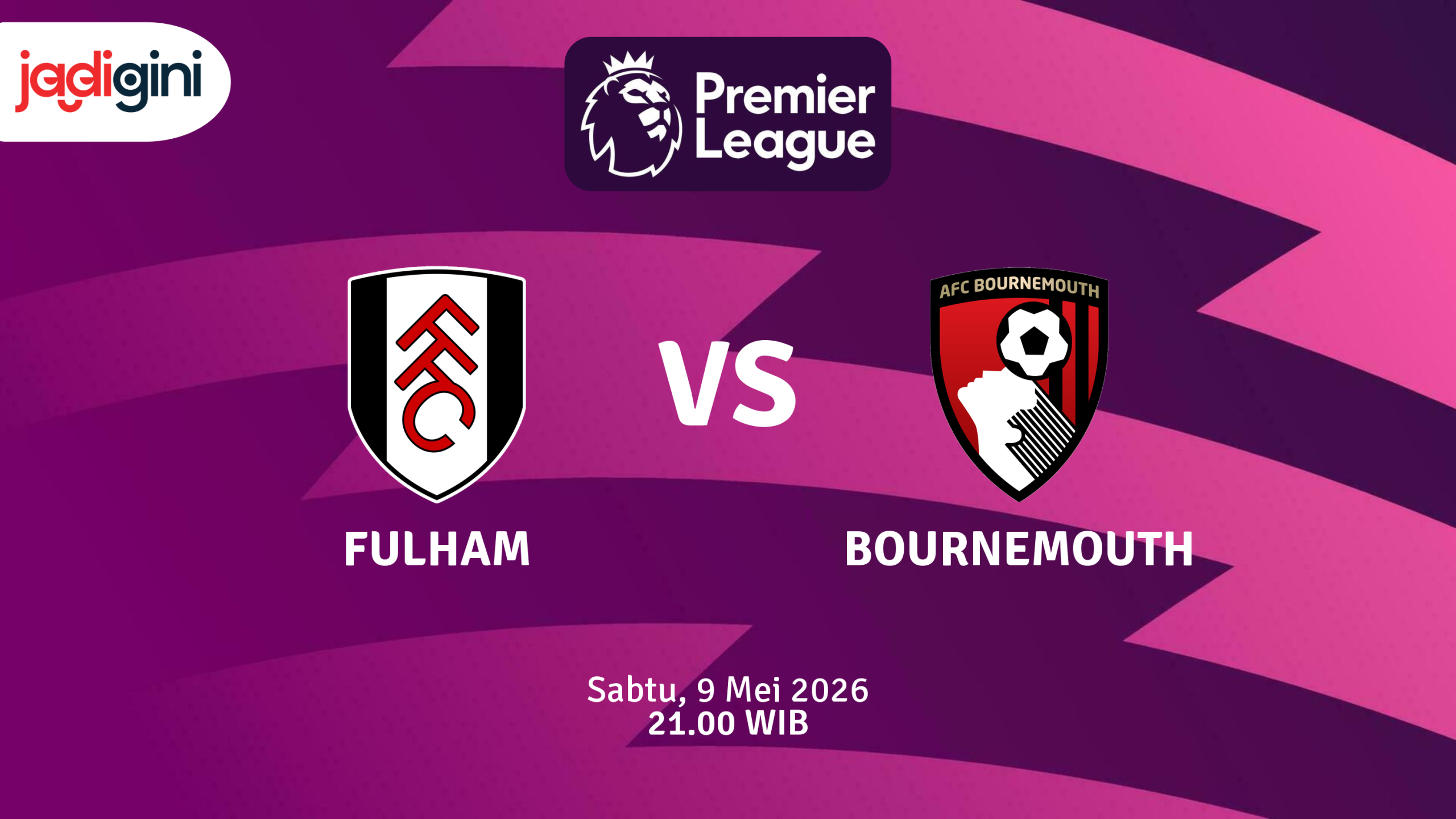 Match Banner: Fulham vs Bournemouth