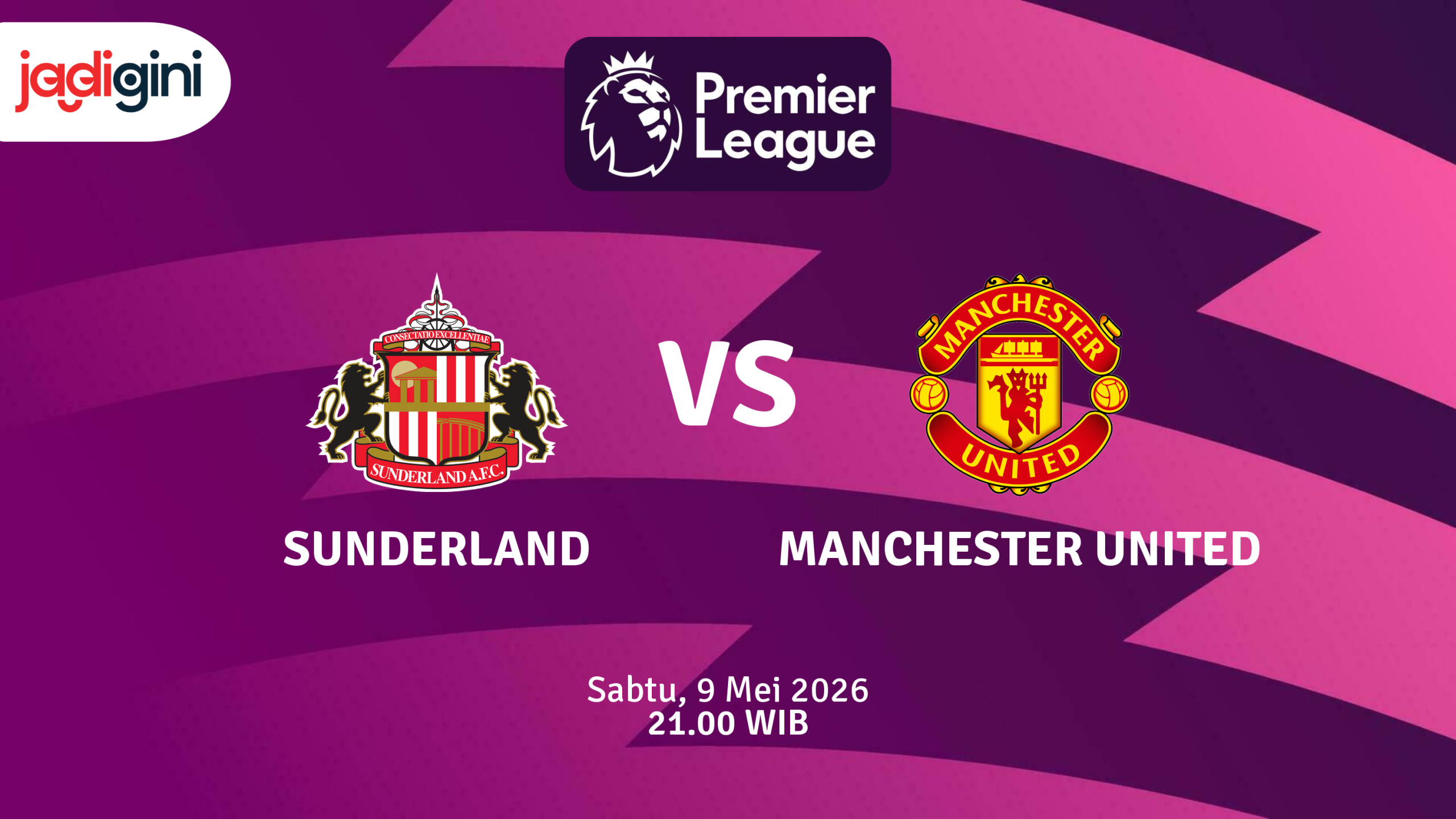 Match Banner: Sunderland vs Manchester United