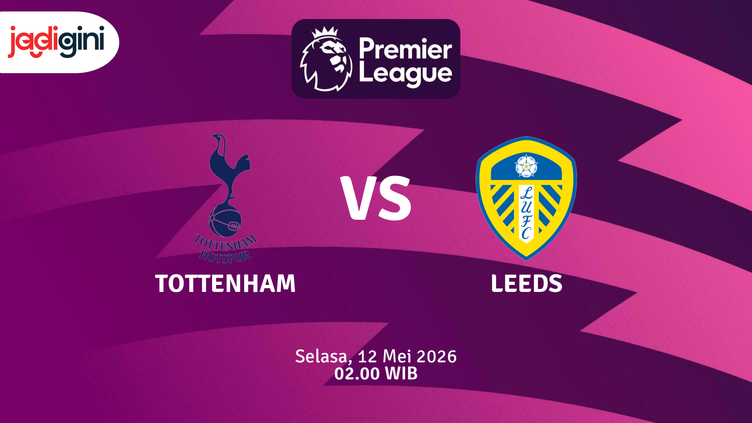 Match Banner: Tottenham vs Leeds