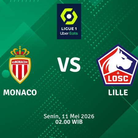 Match Banner: Monaco vs Lille