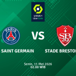 Match Banner: Paris Saint Germain vs Stade Brestois 29
