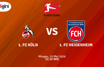 Match Banner: 1. FC Köln vs 1. FC Heidenheim