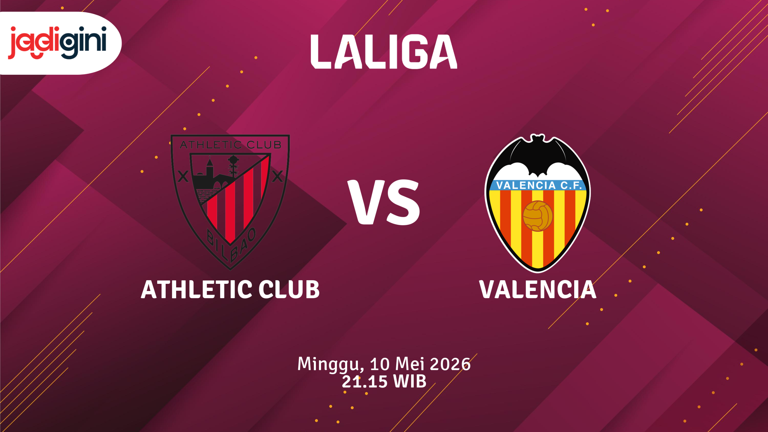 Match Banner: Athletic Club vs Valencia