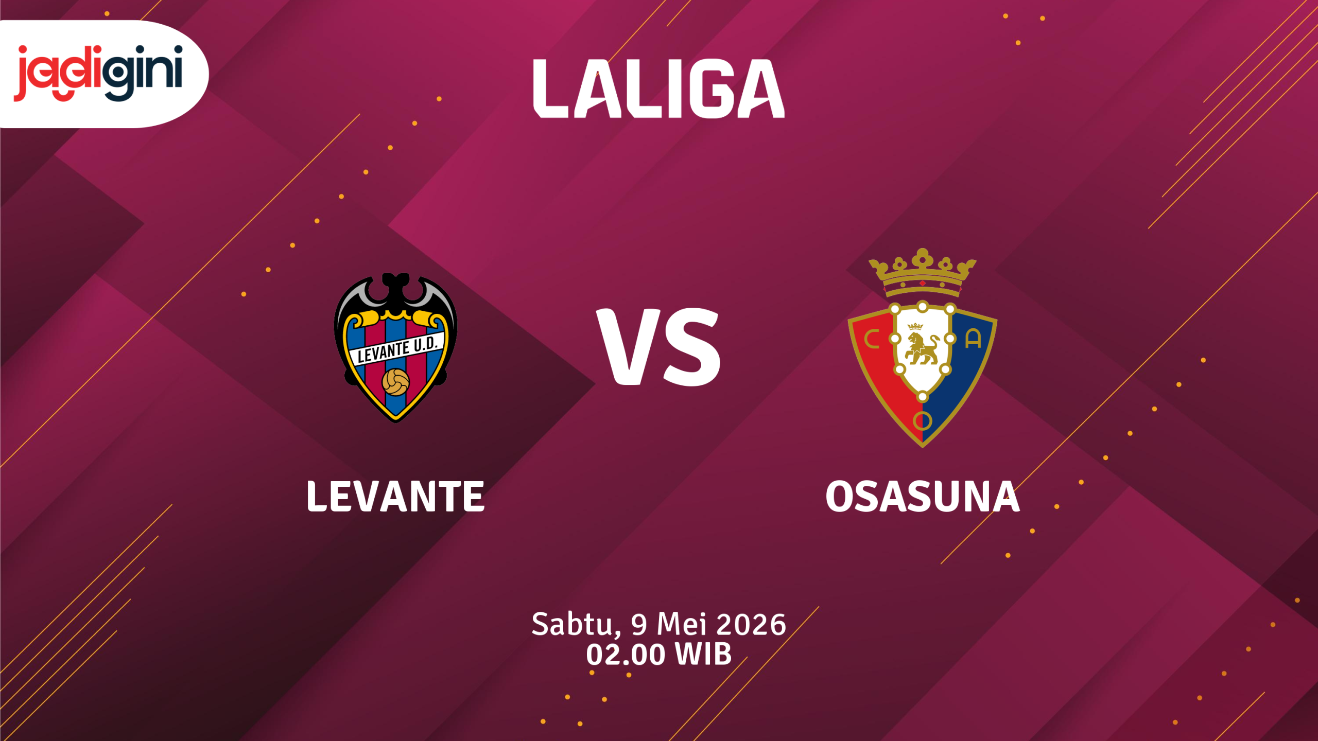 Match Banner: Levante vs Osasuna