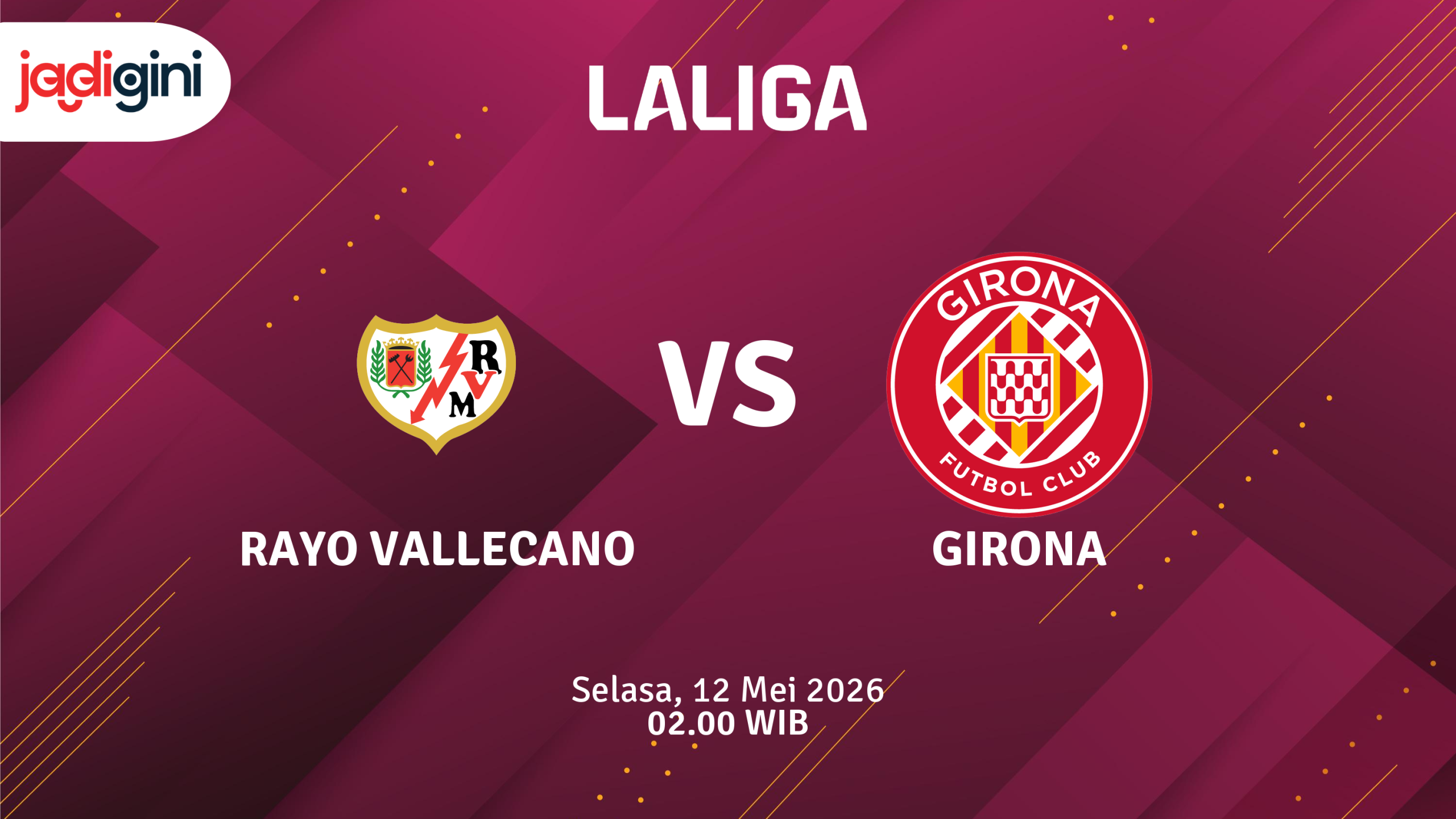Match Banner: Rayo Vallecano vs Girona